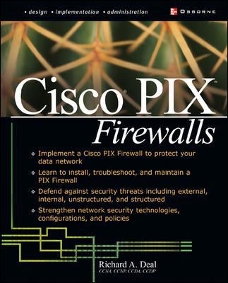 Cisco PIX Firewalls 0072225238 Book Cover