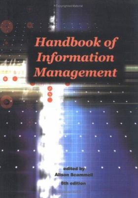 Handbook of Information Management 0851424570 Book Cover