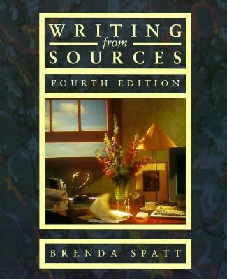 Writing from Sources 0312101325 Book Cover