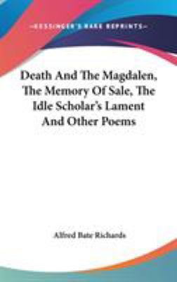 Death And The Magdalen, The Memory Of Sale, The... 0548171106 Book Cover