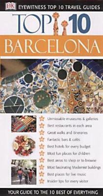 TOP10 BARCELONA (Eyewitness Top Ten Travel Guides) 0751344028 Book Cover