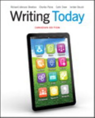 Writing Today, Canadian Edition 0133978664 Book Cover
