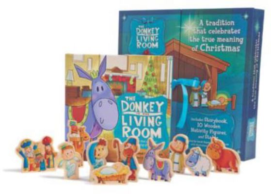 The Donkey in the Living Room Nativity Set: A T... 1433684489 Book Cover