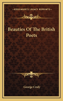 Beauties of the British Poets 1163498475 Book Cover