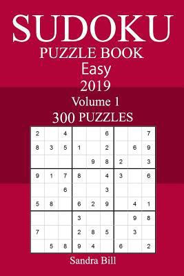 300 Easy Sudoku Puzzle Book 2019 1719287309 Book Cover