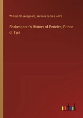 Shakespeare's History of Pericles, Prince of Tyre 3385337399 Book Cover