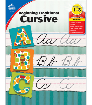 Beginning Traditional Cursive, Grades 1 - 3 B00QFWW1A4 Book Cover