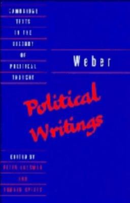 Weber: Political Writings 0521393124 Book Cover