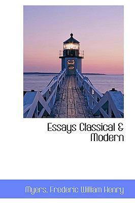 Essays Classical & Modern 1110389280 Book Cover