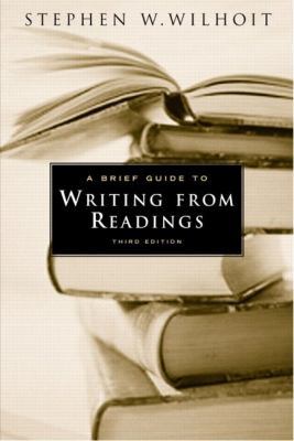 A Brief Guide to Writing from Readings 0321194616 Book Cover