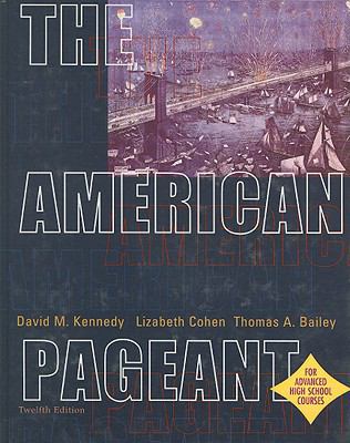 The American Pageant: A History of the Republic 0618247327 Book Cover