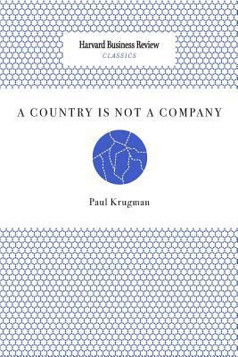 A Country Is Not a Company 1633695182 Book Cover