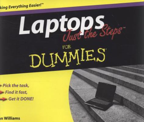 Laptops Just the Steps for Dummies 0470285834 Book Cover