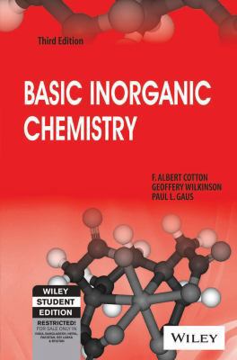 Basic Inorganic Chemistry 8126511141 Book Cover