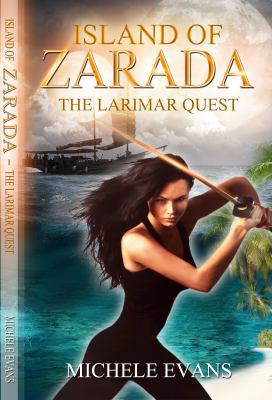 Paperback Island of Zarada : The Larimar Quest Book