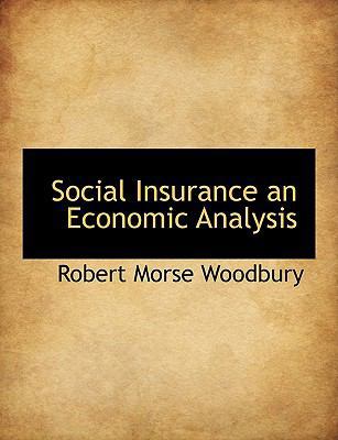 Social Insurance an Economic Analysis 111511915X Book Cover