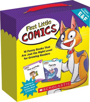 First Little Comics: Levels E & F (Parent Pack)... 1338255215 Book Cover