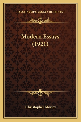 Modern Essays (1921) 1164036327 Book Cover