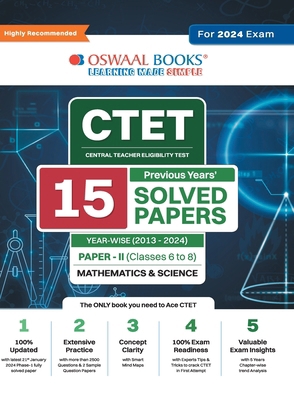 Oswaal CTET (Central Teachers Eligibility Test)... 935958178X Book Cover