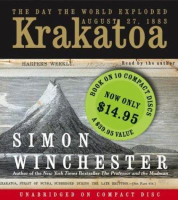 Krakatoa CD Sp: The Day the World Exploded: Aug... 0060743840 Book Cover