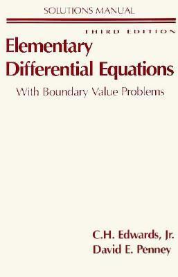 Elementary Differential Equations Solution Manual 0132534282 Book Cover