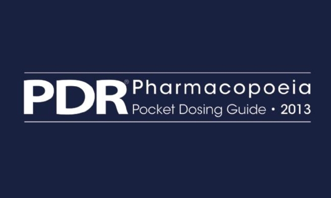 PDR Pharmacopoeia Pocket Dosing Guide 2013 1563638118 Book Cover