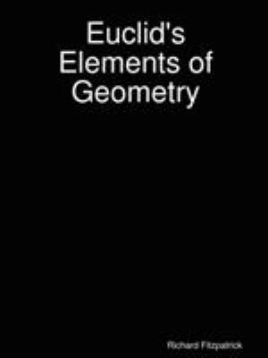 Euclid's Elements 0615179843 Book Cover