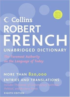 Collins Robert French Unabridged Dictionary, 8t... [French] 0061338176 Book Cover