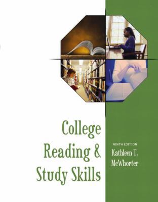 College Reading & Study Skills, Ninth Edition 0321104501 Book Cover