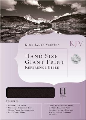 Hand Size Giant Print Reference Bible-KJV [Large Print] 1433601001 Book Cover