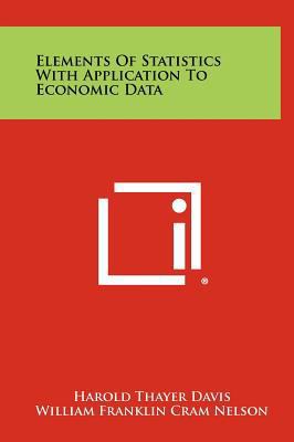 Elements of Statistics with Application to Econ... 1258389010 Book Cover
