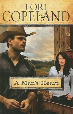 A Man's Heart (Thorndike Press Large Print Chri... [Large Print] 1410435733 Book Cover
