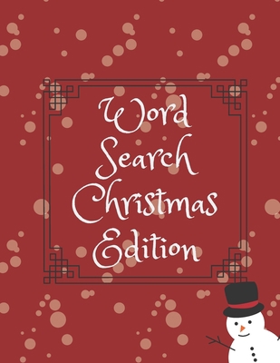 Word Search Christmas Edition: 75 Puzzle Pages ... [Large Print] 1708338802 Book Cover