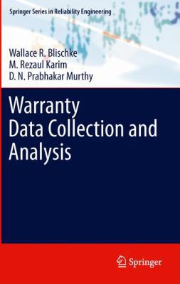 Warranty Data Collection and Analysis 0857296469 Book Cover