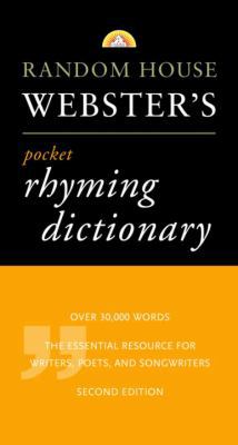 Random House Webster's Pocket Rhyming Dictionary 0375705147 Book Cover