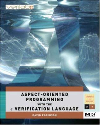 Aspect-Oriented Programming with the E Verifica... 0123742102 Book Cover