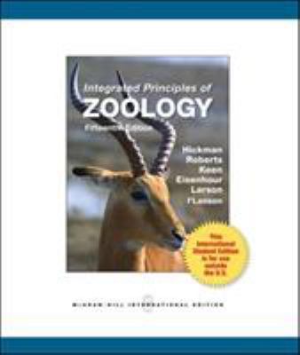 Integrated Principles of Zoology 0071221980 Book Cover