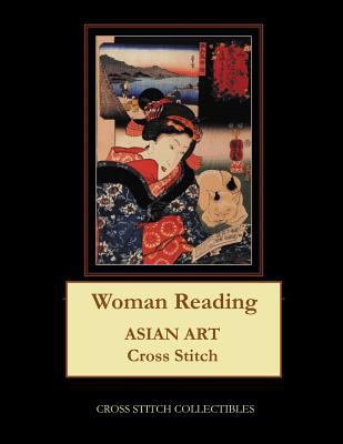 Woman Reading: Asian Art Cross Stitch Pattern 1797024876 Book Cover