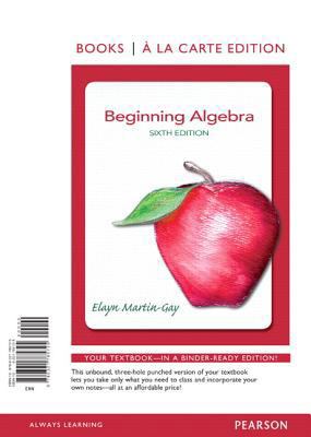 Beginning Algebra 032178572X Book Cover