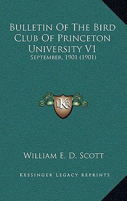 Bulletin Of The Bird Club Of Princeton Universi... 1169026125 Book Cover