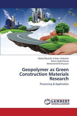 Geopolymer as Green Construction Materials Rese... 3659427837 Book Cover