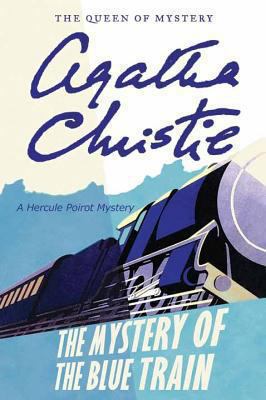 The Mystery of the Blue Train [Large Print] 1611739888 Book Cover