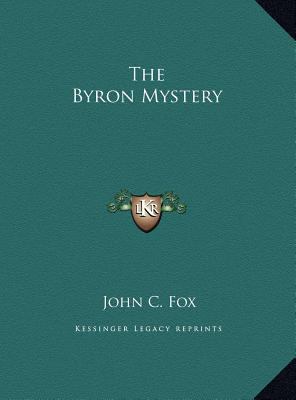 The Byron Mystery 1169749887 Book Cover