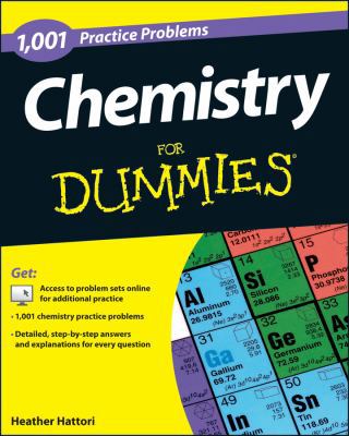 Chemistry: 1,001 Practice Problems for Dummies 1118549406 Book Cover