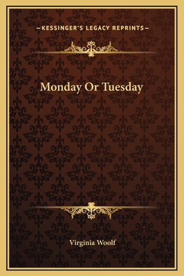 Monday Or Tuesday 1169202055 Book Cover
