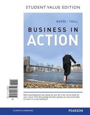 Business in Action 0132828812 Book Cover