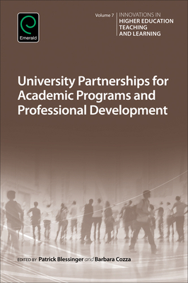 University Partnerships for Academic Programs a... 1786353008 Book Cover