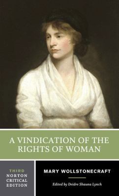 A Vindication of the Rights of Woman: A Norton ... 0393929744 Book Cover