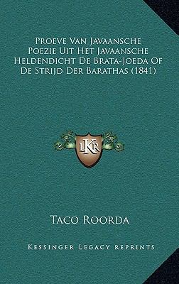 Proeve Van Javaansche Poezie Uit Het Javaansche... [Dutch] 1168735114 Book Cover