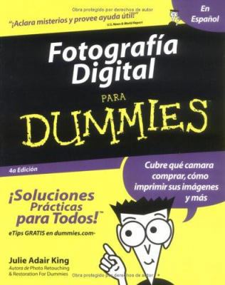 Fotografia Digital Para Dummies [Spanish] 0764568183 Book Cover
